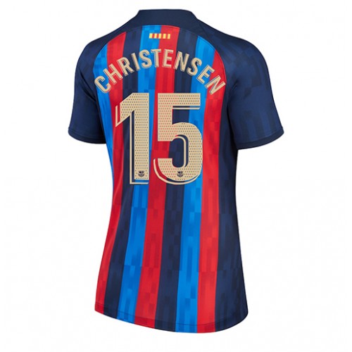Dres Barcelona Andreas Christensen #15 Domaci za Žensko 2022-23 Kratak Rukav